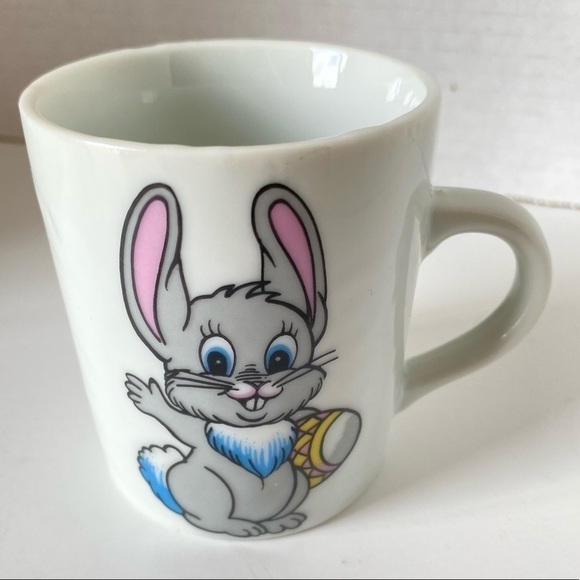Vintage Other - 𝅺VINTAGE Made in Japan children’s Easter bunny mug​​​​​